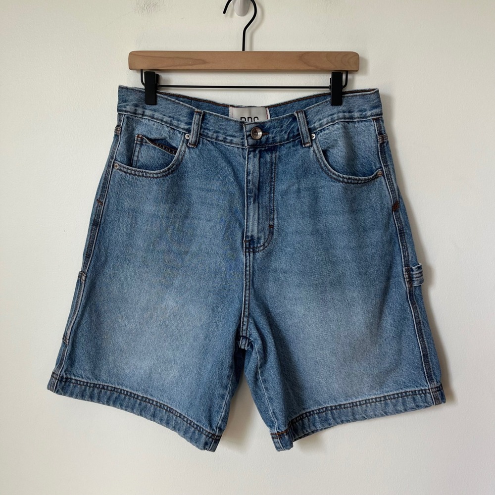 Urban Outfitters BDG Denim Carpenter Jort Short‎ Mens 30 Blue Denim